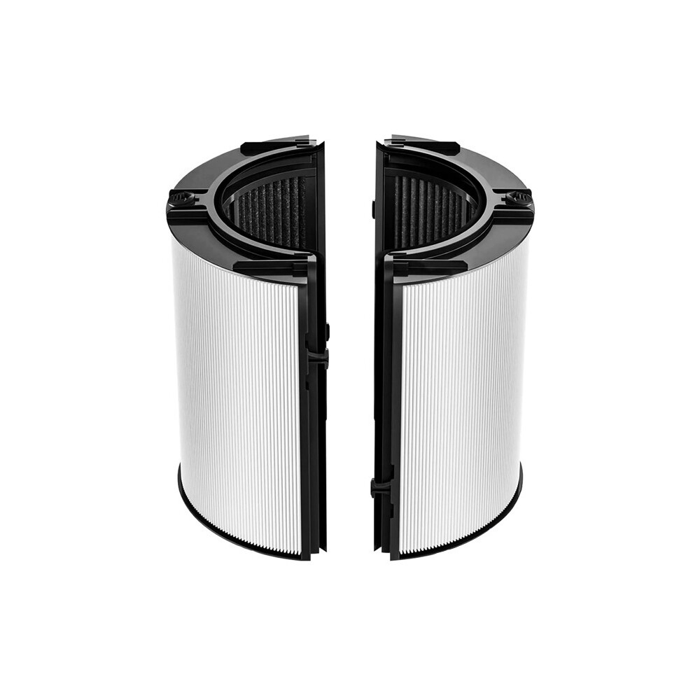 HEPA and Carbon Filter Combination for Dyson Air Purifiers, 2-in-1 Filter True HEPA Filter 360 Glass HEPA and Activated Carbon Filter for TP06 TP09