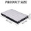 True HEPA Filter Replacement Air Purifier Compatibility High Strength Multi Layer Wood Organizer Activated Carbon Odor Reduction For Sharp KC-850U FP- 5