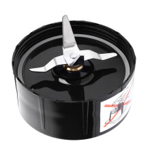 Lâmina cruzada de alto desempenho para liquidificador Magic Bullet, lâmina de substituição em aço inoxidável compatível com o modelo de 250 W.