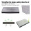 True HEPA Filter Replacement Air Purifier Compatibility High Strength Multi Layer Wood Organizer Activated Carbon Odor Reduction For Sharp KC-850U FP- 3