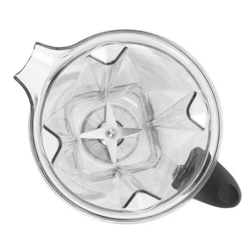 Κανάτα μπλέντερ για Vitamix5200, Υλικό χωρίς BPA, Δοχείο 64 ουγγιών με αναβαθμισμένες 2