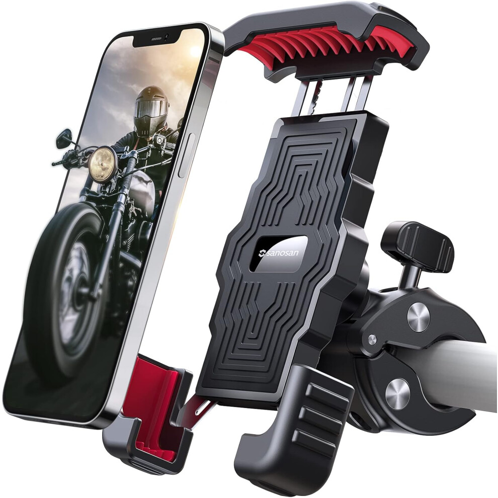 Motorcycle Phone Mount, Secure Anti-Theft Design For Unmatched Safety, Never Fall Off Ensuring Your Device Remains Firmly In Place Through Every 9176269144708