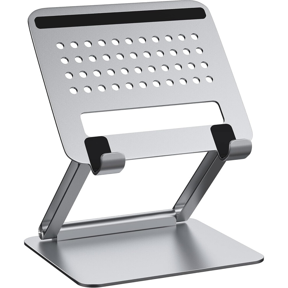 Foldable Tablet Stand For 7-13.3 Inches Gadgets, Magnetic Stand Offers Secure Attachment, Aluminum Alloy Construction Ensures Durability And 9176269144920