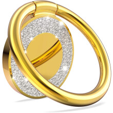 Innovative Magnetic Phone Ring Grip, Super Strong Magnetic Force For Secure Hold, Compatible With MagSafe Devices And Magnetic Car Mounts, Ergonomic