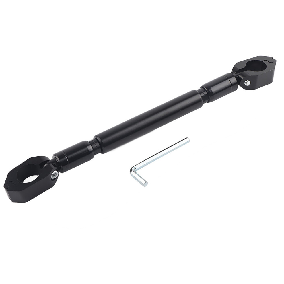 Universal Cross Handlebar, Motorcycle Handlebar Brace For 22Mm Bars, Handlebar Mounted Crossbar With Reinforced Aluminum Alloy Build, Adjustable 9176269135409