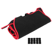 Tapis de tableau de bord universel avec protection UV, réduction des reflets sur le pare-brise, antidérapant et résistant à la chaleur.