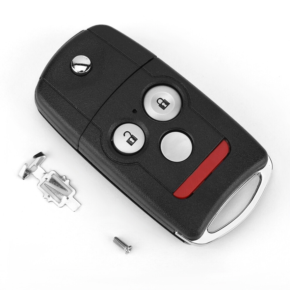 Easy To Install Key Fob Cover Replacement With 3+1 Button Layout Featuring Fcc Id Compatible And Compact Size Design For Acura Honda Vehicles 9190834468389