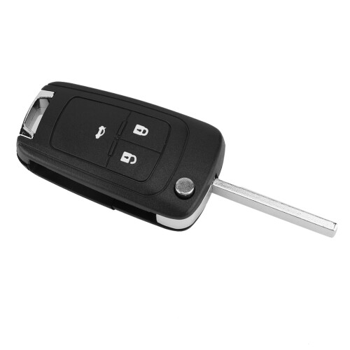 Μπρελόκ 3 κουμπιών για Vauxhall Insignia Astra, Ανθεκτικό κέλυφος κλειδιού με άκοπη λεπίδα 2