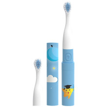 Cepillo de dientes eléctrico sónico para niños, resistente al agua IPX7 que garantiza un uso seguro, vibración sónica para una eliminación
