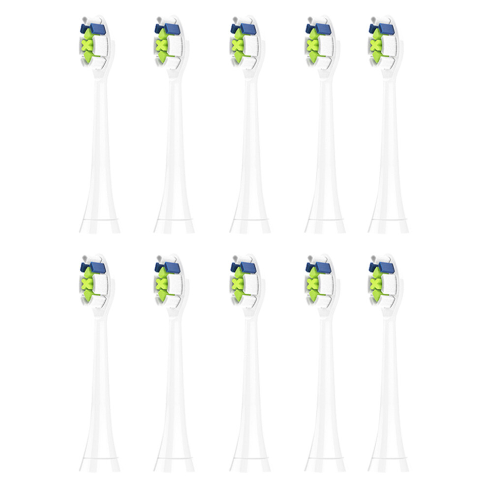 Electric Toothbrush Heads For Stain Prevention, Indicator Bristles Reminder, Superb Cleaning Power With Nylon Bristles And Sonicare Optimal Performanc