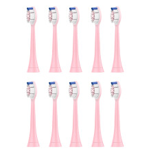Electric Toothbrush Heads For Stain Prevention, Indicator Bristles Reminder, Superb Cleaning Power With Nylon Bristles And Sonicare Optimal Performanc
