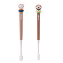 Figure Toothbrush With Ergonomic Shape, Promotes Healthy Brushing Routine For Kids, Soft Silica Gel Hair Ensures Gentle Care While Providing Effective
