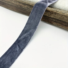 (Dark Gray-1.8 Meters) 1 Rolle 40 mm Samtband für Hochzeit, Party, Dekoration, Geschenkverpackung, Haarschleife, DIY, mehrere Farben