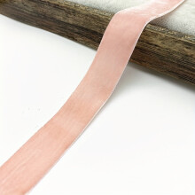 (Aqua Pink - 1.8 Meters) 1 Rolle 40 mm Samtband für Hochzeit, Party, Dekoration, Geschenkverpackung, Haarschleife, DIY, mehrere Farben