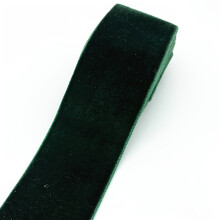 (Dark Green-1.8 Meters) 1 Rolle 40 mm Samtband für Hochzeit, Party, Dekoration, Geschenkverpackung, Haarschleife, DIY, mehrere Farben