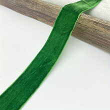 (Green - 1.8 meters) 1 Rolle 40 mm Samtband für Hochzeit, Party, Dekoration, Geschenkverpackung, Haarschleife, DIY, mehrere Farben