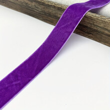 (Medium Purple-1.8 Meters) 1 Rolle 40 mm Samtband für Hochzeit, Party, Dekoration, Geschenkverpackung, Haarschleife, DIY, mehrere Farben