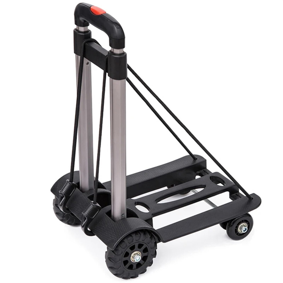 Folding Transport Cart, Performance Collapsible Hand Truck, Foldable Truck Dolly, Travel Luggage Shopping Cart, Portable Shopping Cart 9365049756488