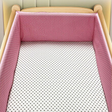 (150*30CM, N05) Barneseng Airwrap Barneseng Støtfanger Pustende støtfanger med dobbeltsidig design Baby Gutter Jenter Barnehage Beskytt