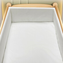 (150*30CM, N06) Atmungsaktive Krippenbett-Einlage, Stoßstange, verstellbares Babybett-Stoßstangen-Set, Kinderbett-Einlage,