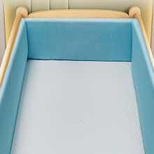 (250*30CM, N12) Barneseng Airwrap Barneseng Støtfanger Pustende støtfanger med dobbeltsidig design Baby Gutter Jenter Barnehage Beskytt