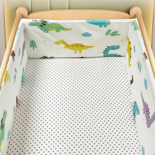 (300*30CM, N21) Barneseng Airwrap Barneseng Støtfanger Pustende støtfanger med dobbeltsidig design Baby Gutter Jenter Barnehage Beskytt