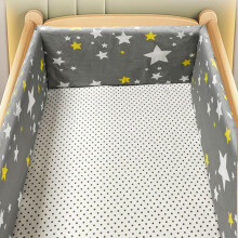(300*30CM, N29) Pustende krybbeseng støtfanger Justerbar barneseng støtfangersett Barneseng Airwrap Sprinkelseng Støtfanger Beskytt All