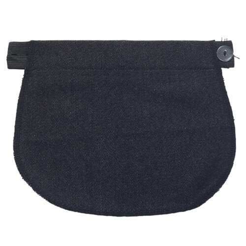 Fermeture d'extension de ceinture de grossesse-deni noir