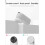 Silicone Lens Cap For Insta360 GO 3S Dustproof Scratchproof Protective Cover 2 Pack 4