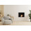 Adam Adam Quatro Bio Ethanol Large Inset Fire in Black 1