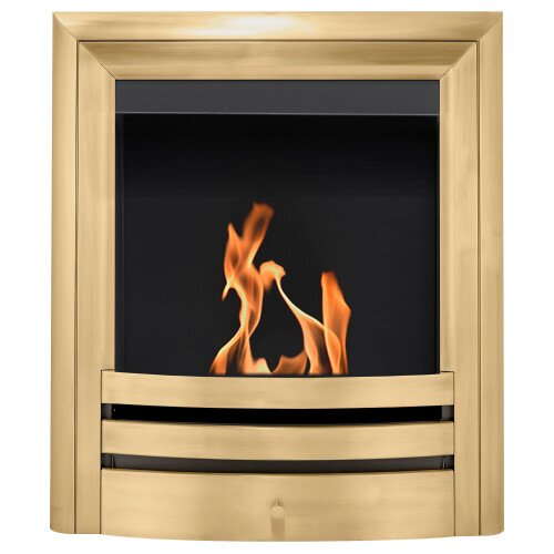 Acantha Vela Bio Ethanol Fire in Antique Brass