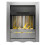 Adam Nevada Electric Fire in Brushed Steel 1