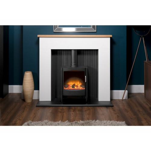 Adam Adam Keston Electric Stove in Black 1