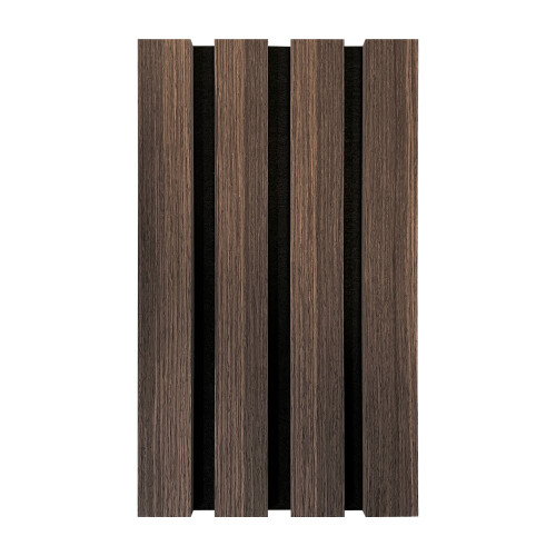 Fuse Acoustic Wooden Wall Panel Sample in Smoked Oak