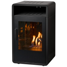 Adam Bellini Bio Ethanol Stove in Black