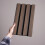 Fuse Acoustic Wooden Wall Panel Sample in Smoked Oak 2