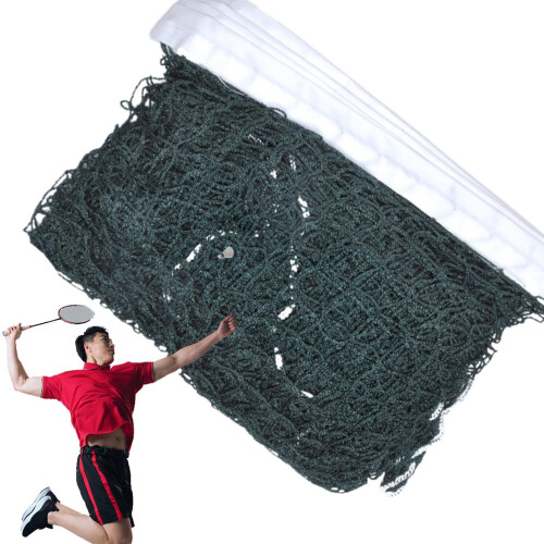 Badminton Net Professional Nylon Drawstrings Portable Foldable Net For Backyard Beach Lightweight Outdoor Net
