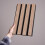 Fuse Acoustic Wooden Wall Panel Sample in Walnut Effect 2