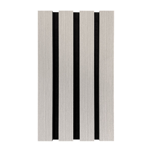 Fuse Acoustic Wooden Wall Panel Sample in Grey Oak