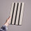 Fuse Acoustic Wooden Wall Panel Sample in Grey Oak 2