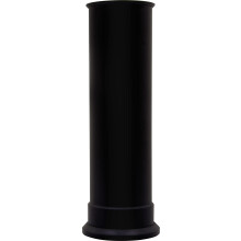Adam Straight Stove Pipe in Black