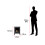 Sureflame Carino Bio Ethanol Stove in Black 5