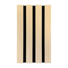 Fuse Acoustic Wooden Wall Panel Sample in Natural Oak