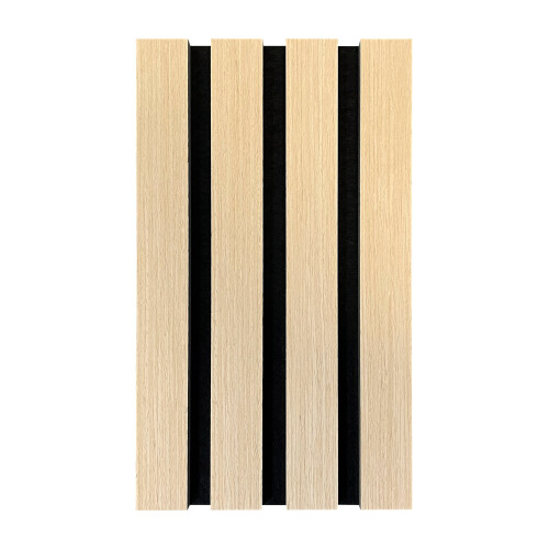 Fuse Acoustic Wooden Wall Panel Sample in Natural Oak