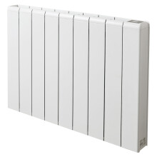 Adam Samson 2000W Dual Heating Electric Radiator in White with Smart WiFi Control