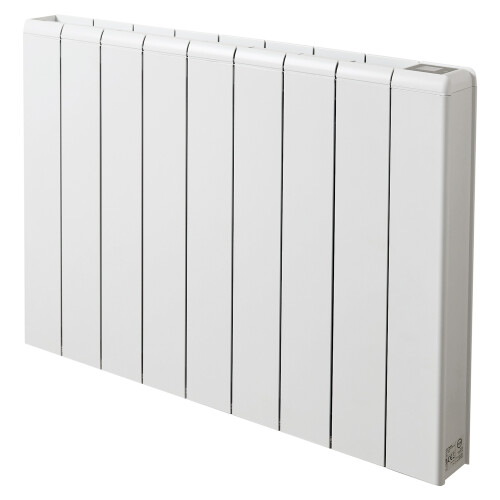 Adam Adam Samson 2000W Dual Heating Electric Radiator in White with Smart WiFi Control