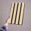 Fuse Acoustic Wooden Wall Panel Sample in Natural Oak 2