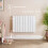 Adam Adam Samson 2000W Dual Heating Electric Radiator in White with Smart WiFi Control 2