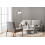 Fuse Acoustic Wooden Wall Panel in Grey Oak, 2.4m x 0.6m 2