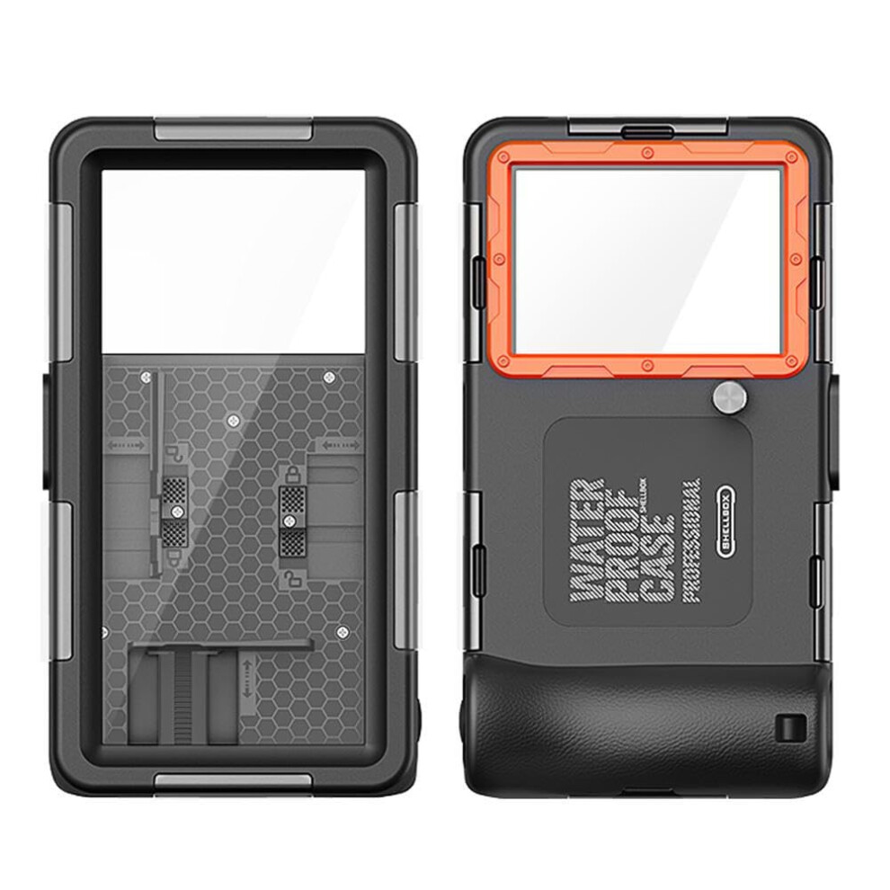Dive Phone Case, Underwater Phone Case, Waterproof Phone Case, Water Photography, Video Protection, Phone Case For Snorkeling, Orange 9412369957900